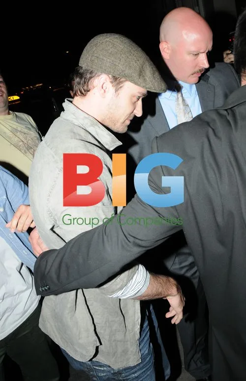 Justin Timberlake and Mila Kunis at Nobu