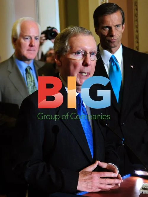 Senate Minority Leader Mitch McConnell speaks after debt limit vote