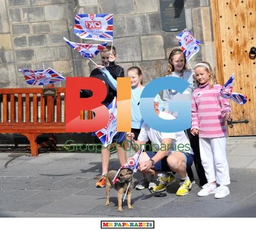 Crowds at Royal Wedding