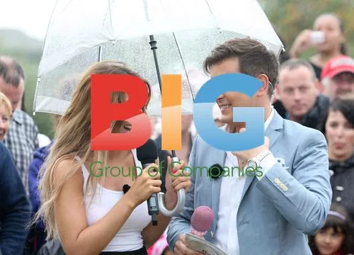 Imogen Thomas, Stacey Solomon, and Brain Dowling at Daybreak event