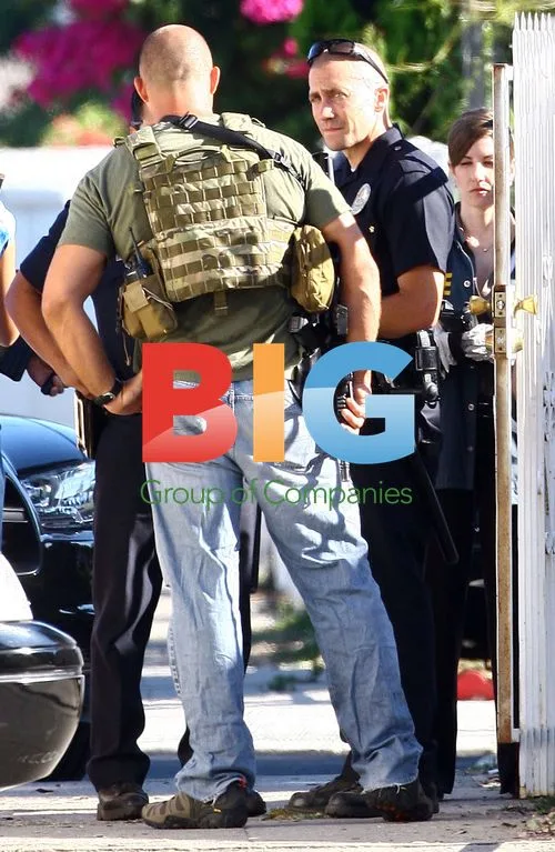 Jake Gyllenhaal and Michael Pena film 'End of Watch'