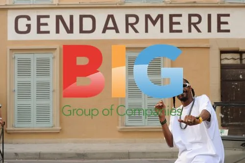 Snoop Dogg and Jean Roch filming in Saint-Tropez
