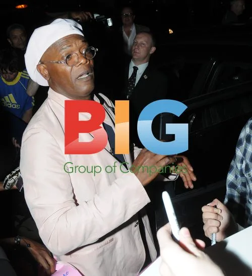Samuel L Jackson at Shooting Stars Benefit
