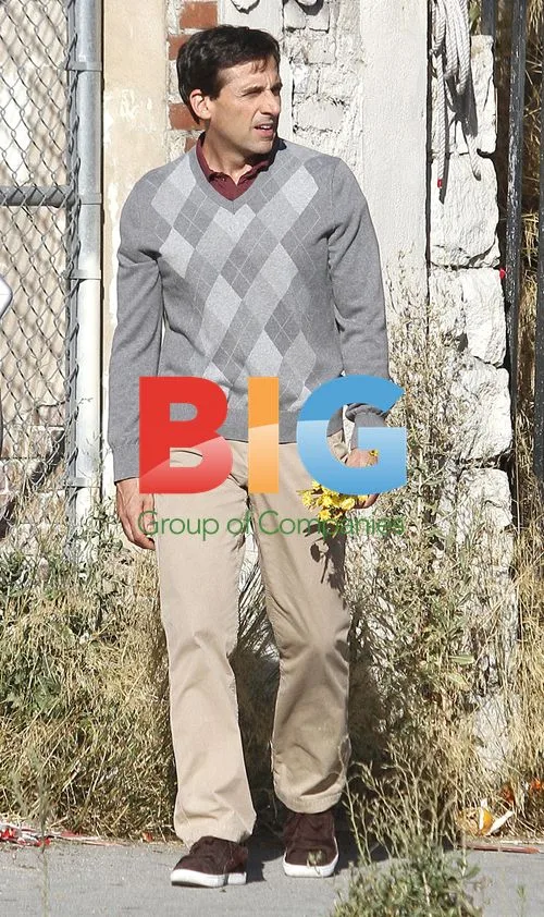 Steve Carell on 'Seeking a Friend' Set