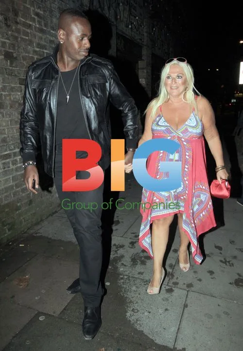 Vanessa Feltz and Ben Ofoedu at Shaka Zulu Party