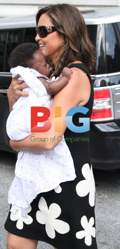 Mariska Hargitay with adopted baby Amaya