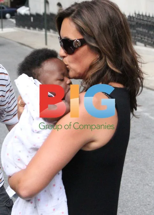 Mariska Hargitay with Adopted Baby Amaya