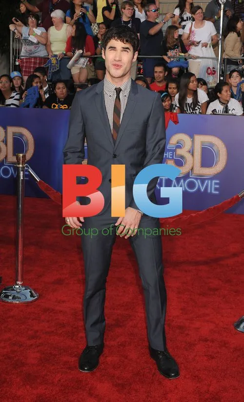 Darren Criss at "Glee: The 3D Concert Movie" LA Premiere