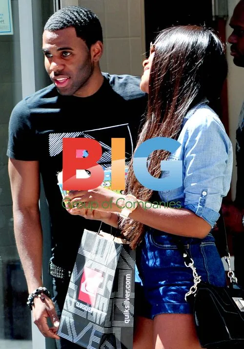 Jason Derulo and Tika Sumpter grab frozen yogurt