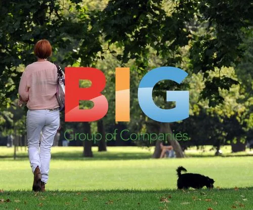 Mary Portas Enjoys Park Stroll With Dog and Friend