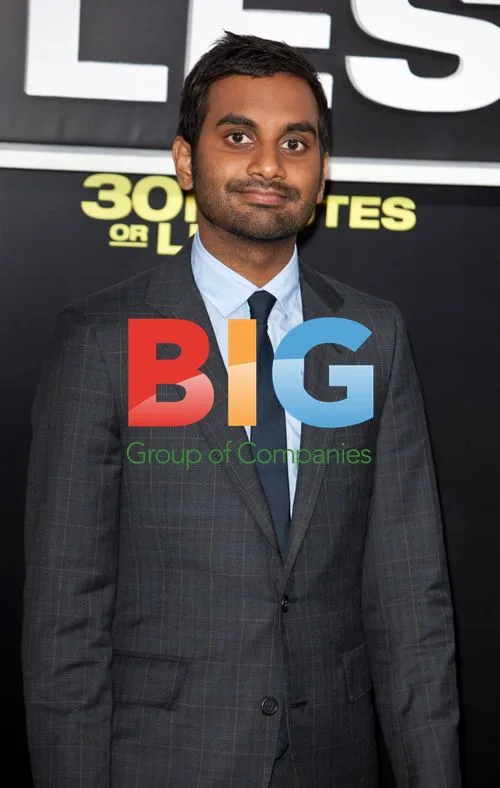 Aziz Ansari at "30 Minutes or Less" Premiere