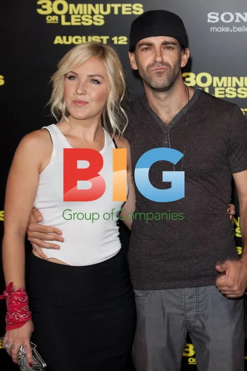 Cherish Lee and Vincent Grashaw at "30 Minutes or Less" Premiere