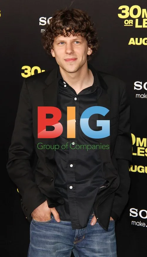 Jesse Eisenberg at "30 Minutes or Less" Premiere