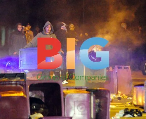 Riots in Toxteth, Liverpool, UK