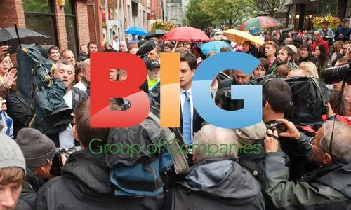 Ed Milliband visits Manchester riots scene