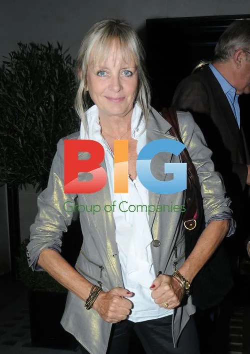 Twiggy at Scotts restaurant in London