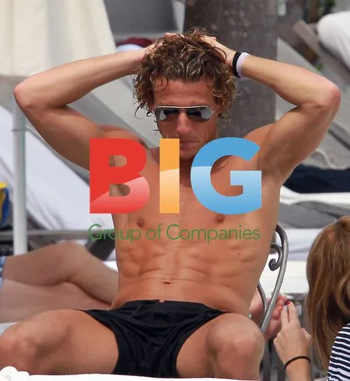 Diego Forlan on Family Vacation in Miami