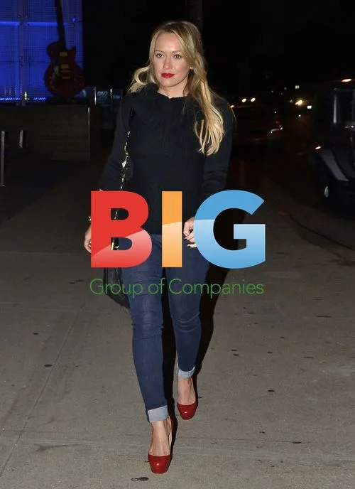 Hilary Duff's Dinner Date in LA