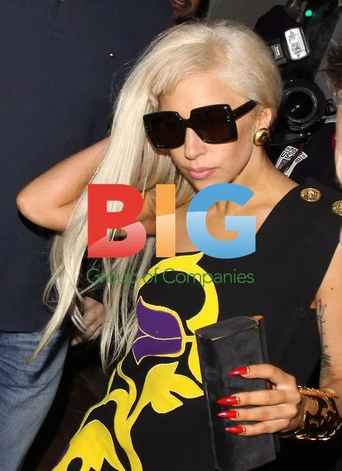 Lady Gaga Leaving Fashion Event