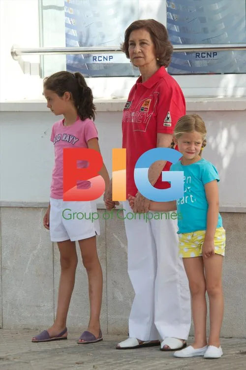 Spanish Royal Family at Sailing Cup
