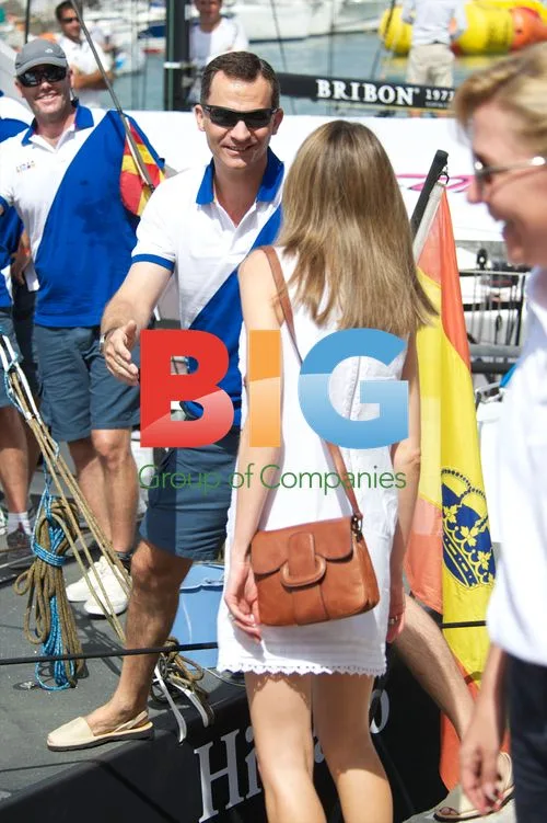Spanish Royal Family at Sailing Cup