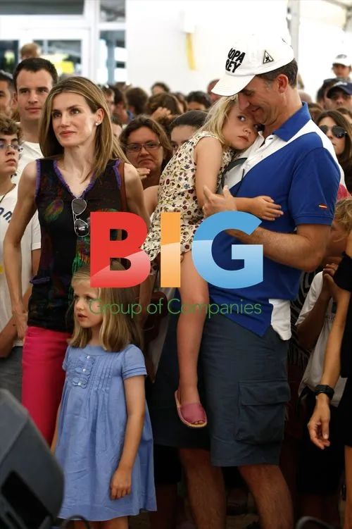 Prince Felipe and Family at Pop Concert
