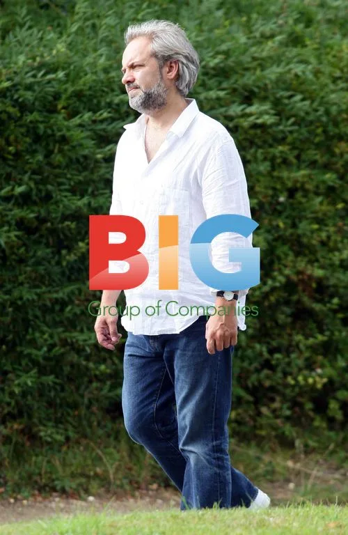 Sam Mendes Spotted in Cotswolds