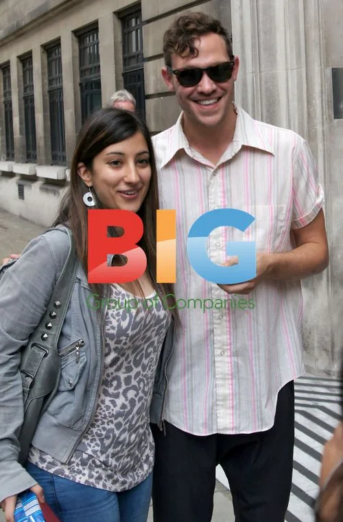 Will Young at BBC Radio Studio in London
