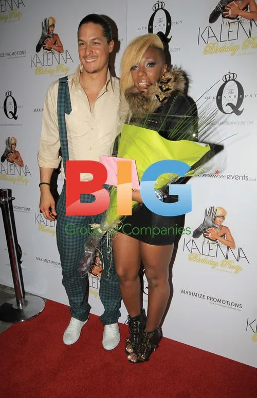 Kalenna Celebrates Birthday Party in London