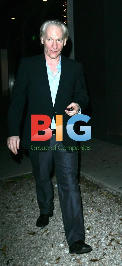 Bill Maher Dining in West Hollywood