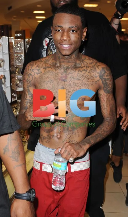 Soulja Boy Performs at Macy's in Florida