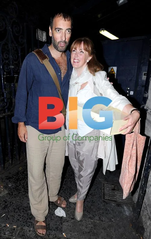 Alistair McGowan and Charlotte Page at Garrick Theatre