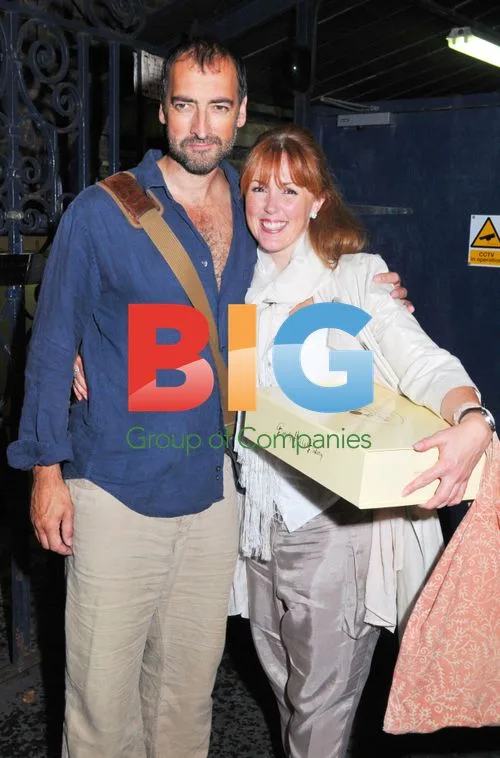 Alistair McGowan and Charlotte Page at Garrick Theatre