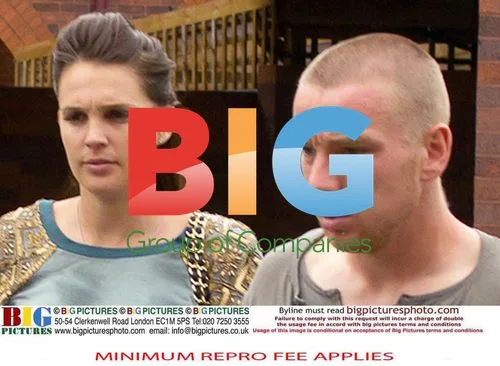 Danielle Lloyd and Jamie O'Hara Leave Hospital