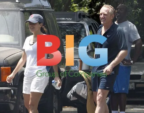 Salma Hayek and Husband Franois-Henri Pinault Play Tennis