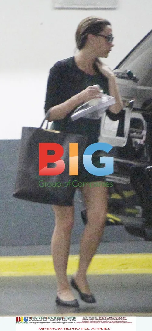Victoria Beckham with Baby Harper in LA