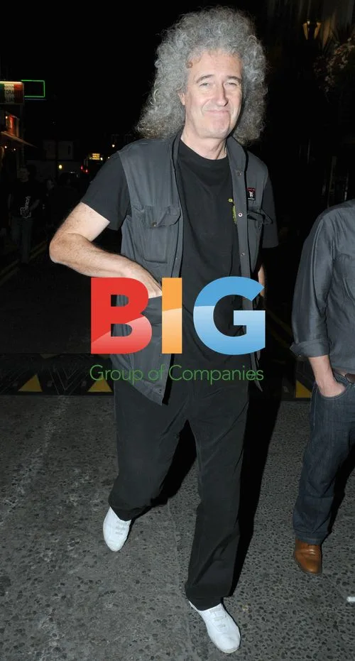 Rock Legend Guitarist Brian May at Ghost Musical
