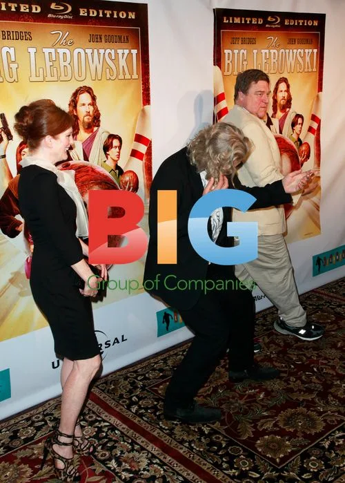 T Bone, Julianne, Jeff & John at Big Lebowski Blu-ray Launch