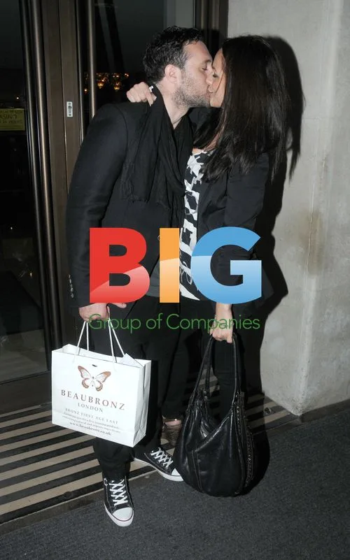 Blue singer Antony Costa and girlfriend Celine Bopp