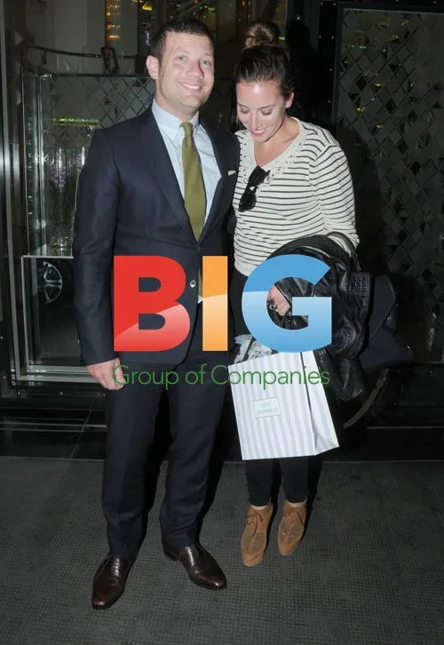 Celebrities at The Ivy Club, London