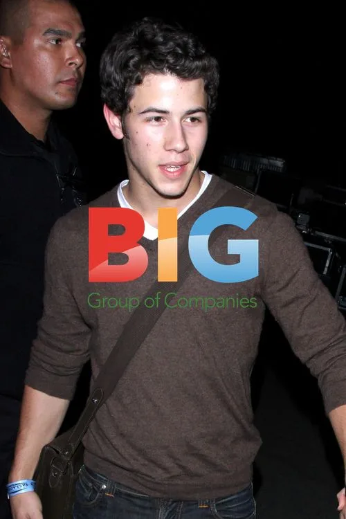 Nick Jonas and Delta Goodrem at Adele Concert