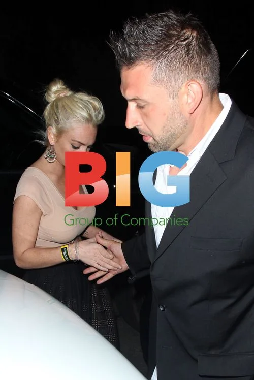 Lindsay Lohan at Adele Concert
