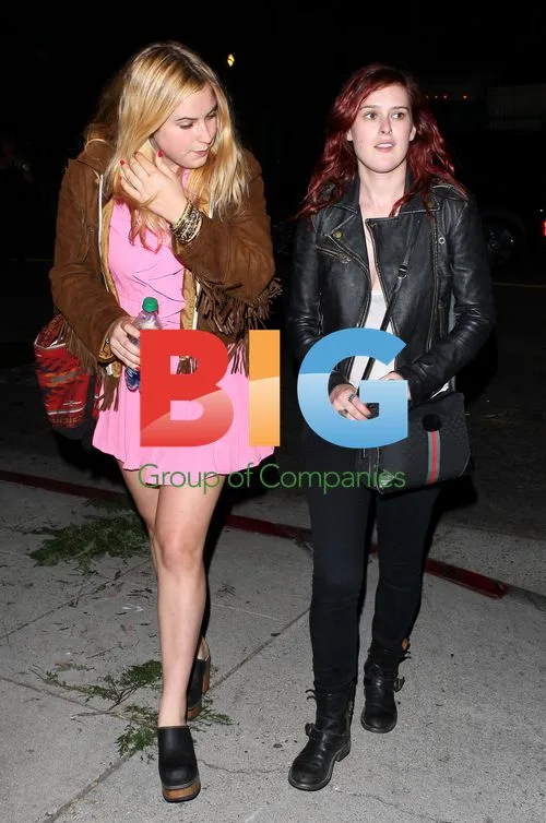 Rumer Willis at Adele concert