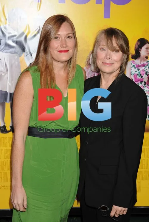 Schuyler Fisk and Sissy Spacek at 'The Help' LA Premiere