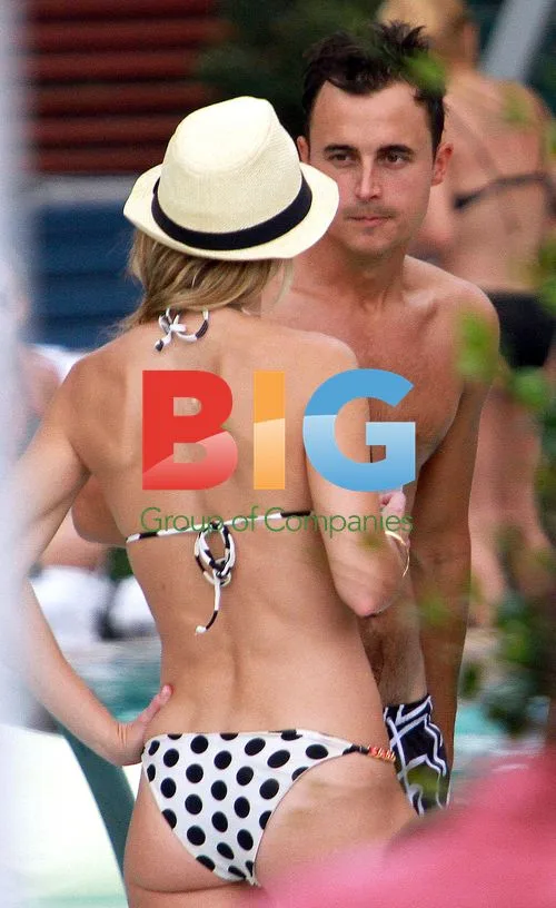 Joe King of The Fray Poolside in Miami