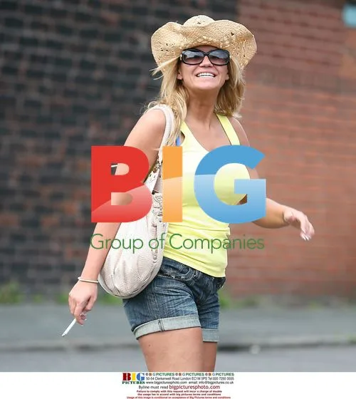 Kerry Katona Water Fight
