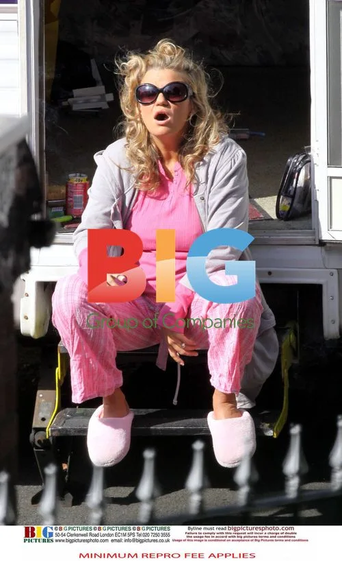 Kerry Katona Emotional on Set