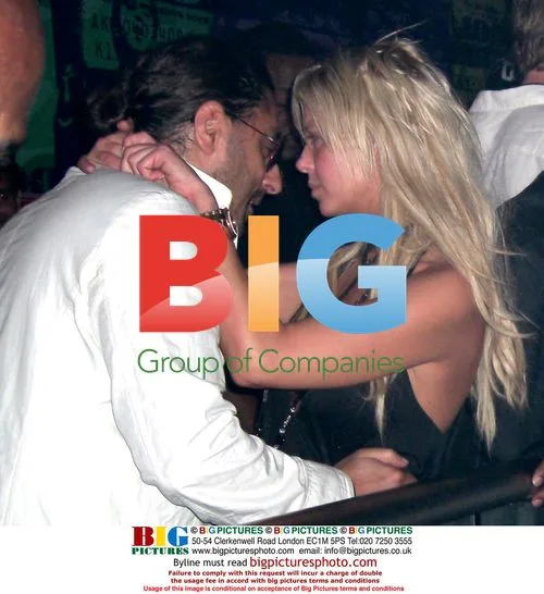Tara Reid and Vikram Chatwal at P. Diddy's Party