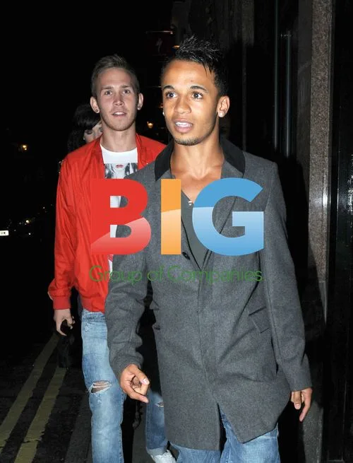 Aston Merrygold and JJ Night Out