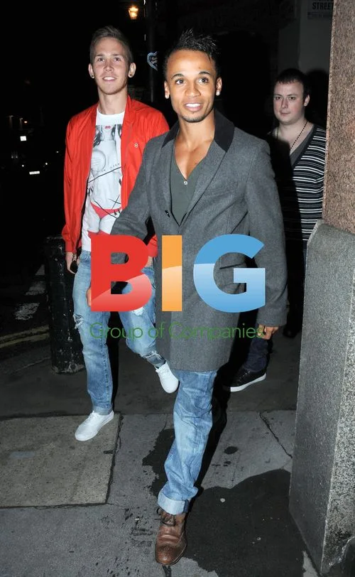 Aston Merrygold and JJ Night Out at Crazy Bear
